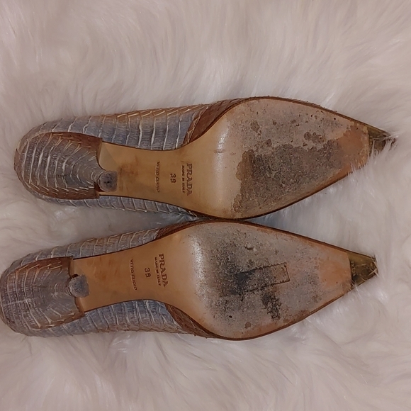 Prada Snake Skin Sz 9 - Picture 8 of 8